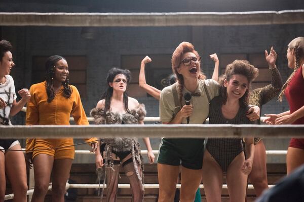  The ladies during an early test run of the show. Noel is second to the left. CREDIT: Netflix