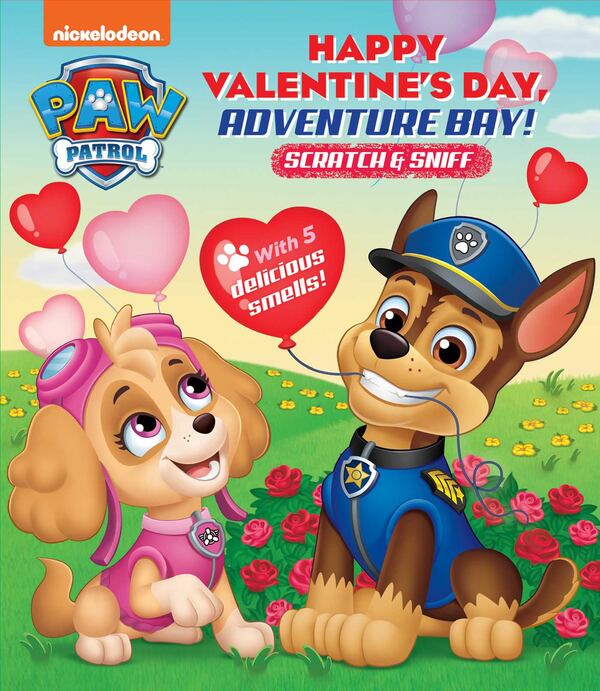 Fans of the Adventure Bay team of pups will enjoy a scratch-and- sniff book featuring Paw Patrol characters.