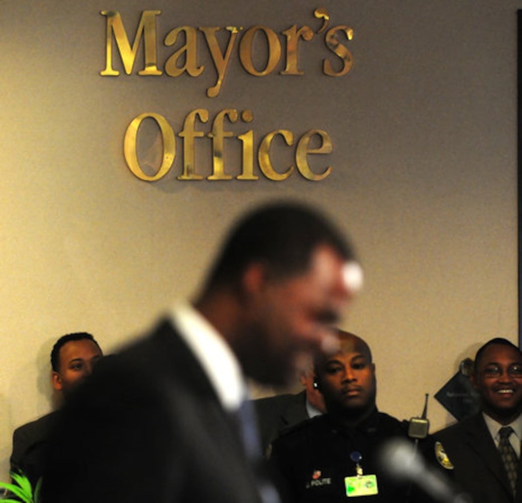 Atlanta Mayor Kasim Reed's first day in office