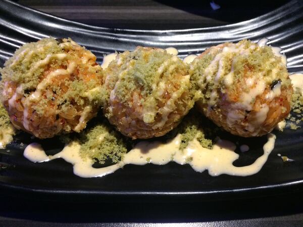 The kimchi rice balls at Thank U Chicken are a great starter. CONTRIBUTED BY WENDELL BROCK