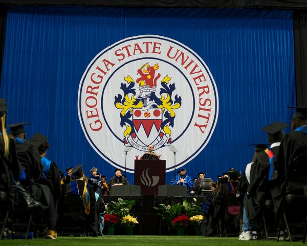 Georgia State University !00th Commencement at the Georgia Dome. Photo Credit: Meg Buscema/ Georgia State University