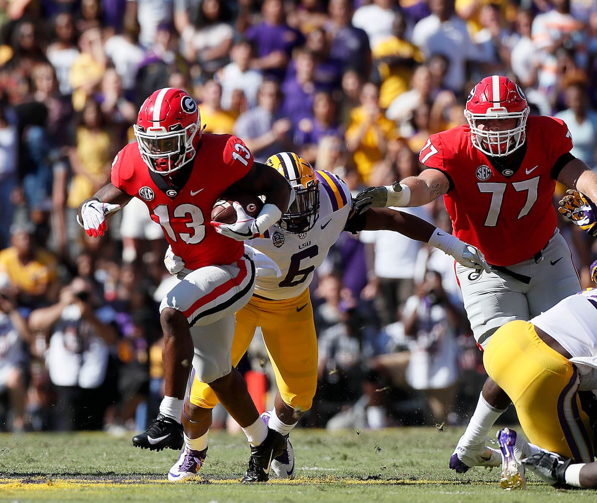 Photos: Bulldogs get big SEC test from LSU