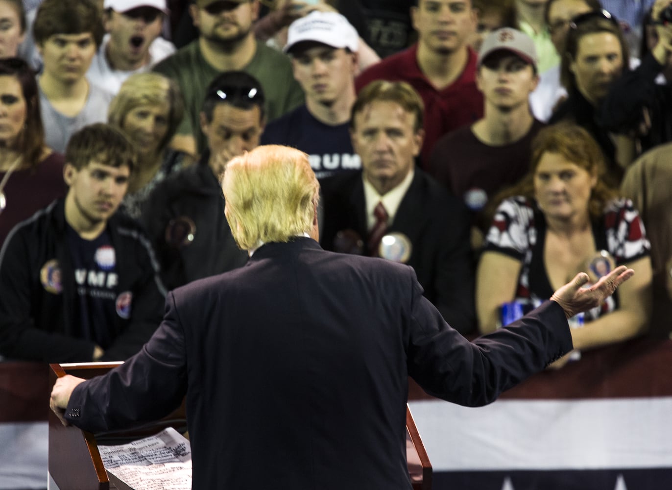 Trump rally in Valdosta, Feb. 29, 2016