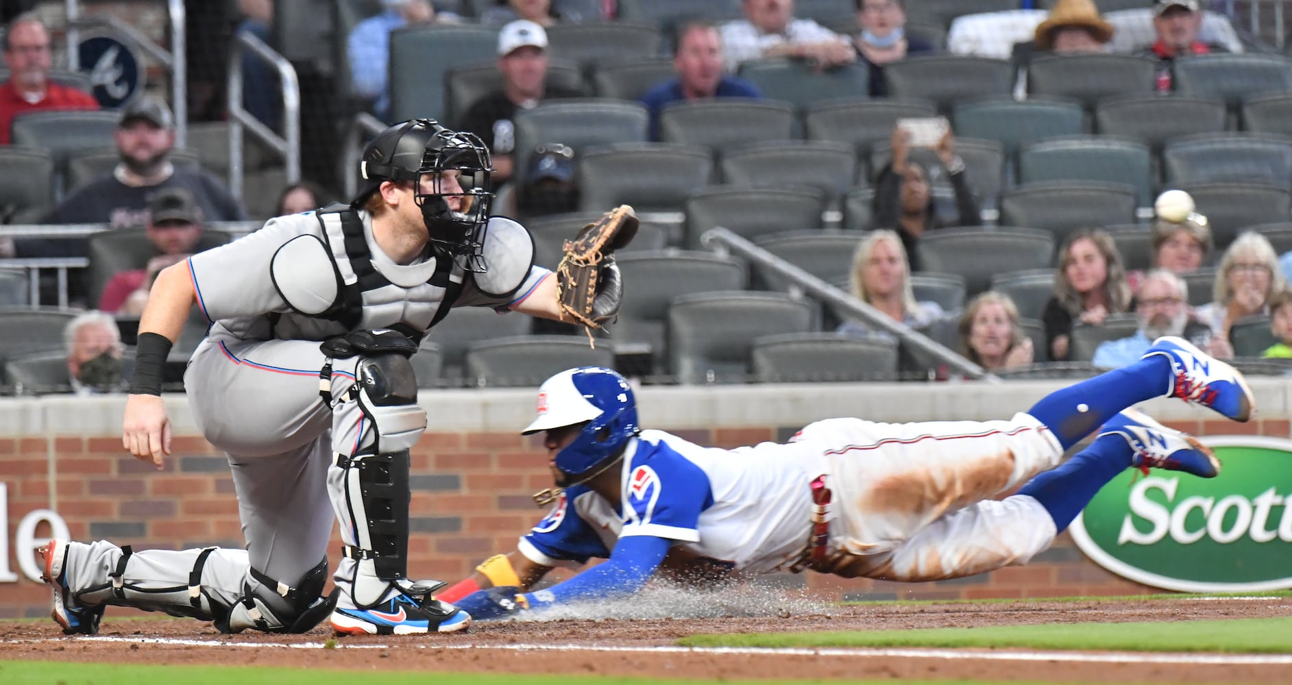 Atlanta Braves vs Miami Marlins game 1