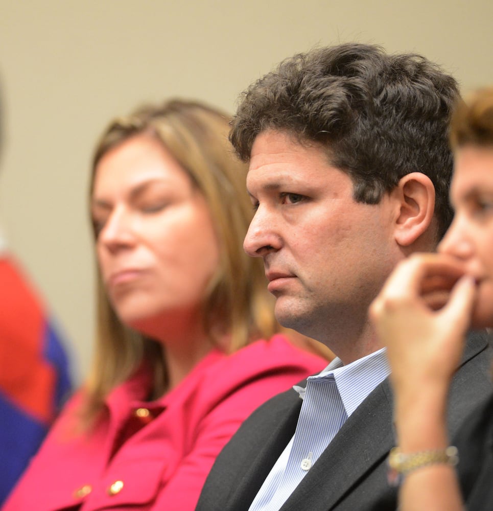 Dunwoody widow appears at a motions hearing before Dekalb County Superior Judge Gregory A. Adams on Feb. 21, 2013.