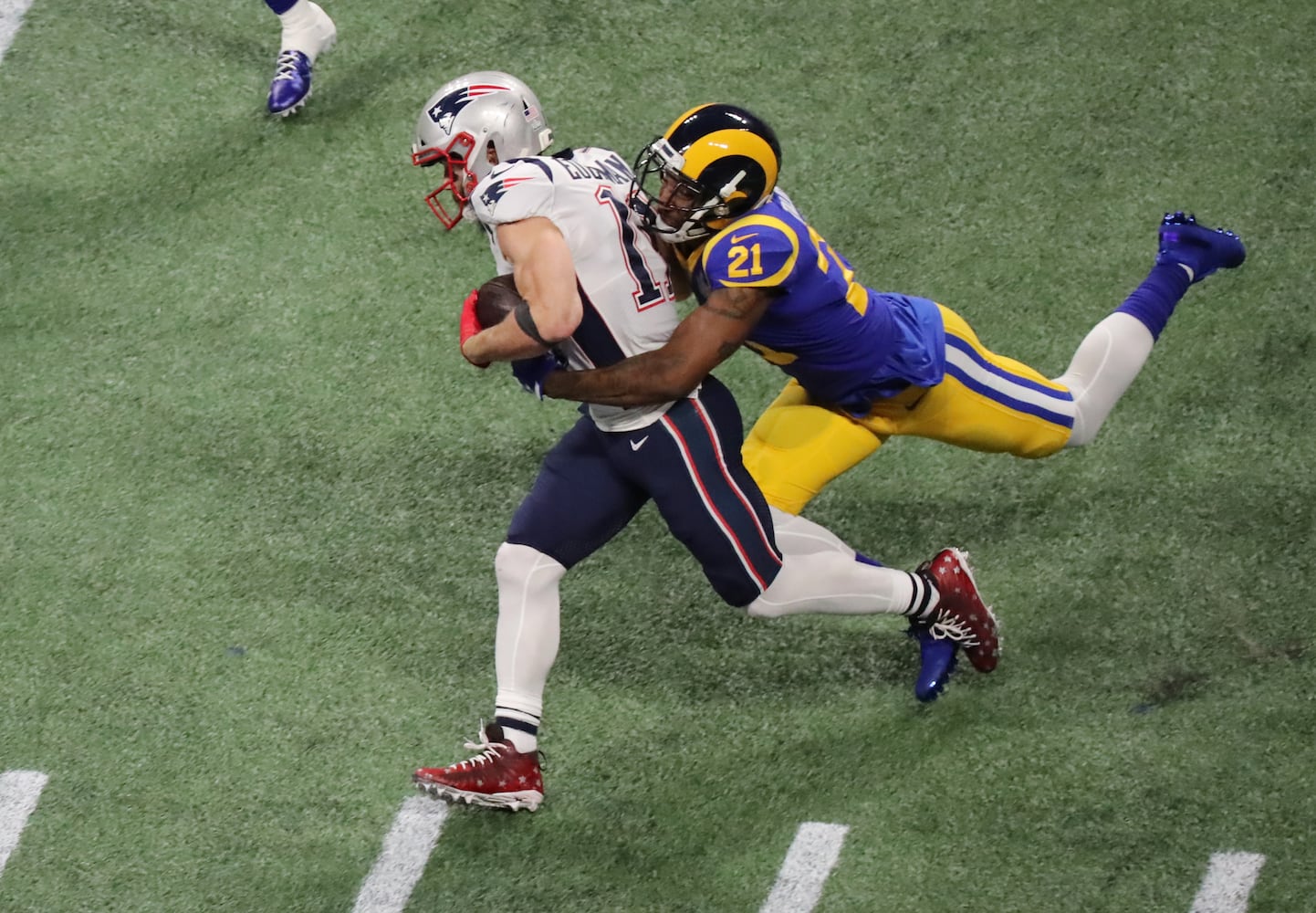 Photos: Patriots, Rams collide in Super Bowl in Atlanta