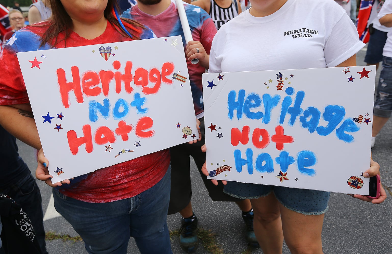 Confederate flag rally