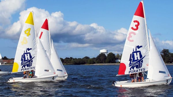 Hampton University's sailing team. Image Credit: 13 News Now.