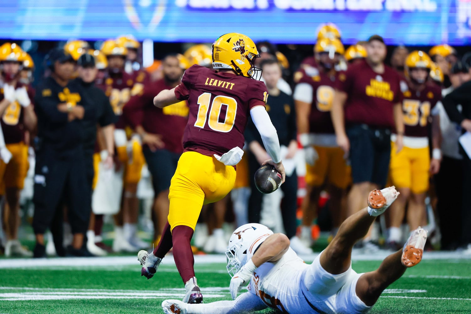 Texas Longhorns vs. Arizona State Sun Devils