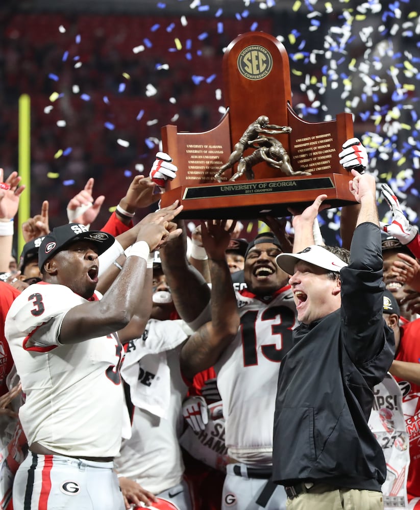 Photos: Bulldogs celebrate SEC title