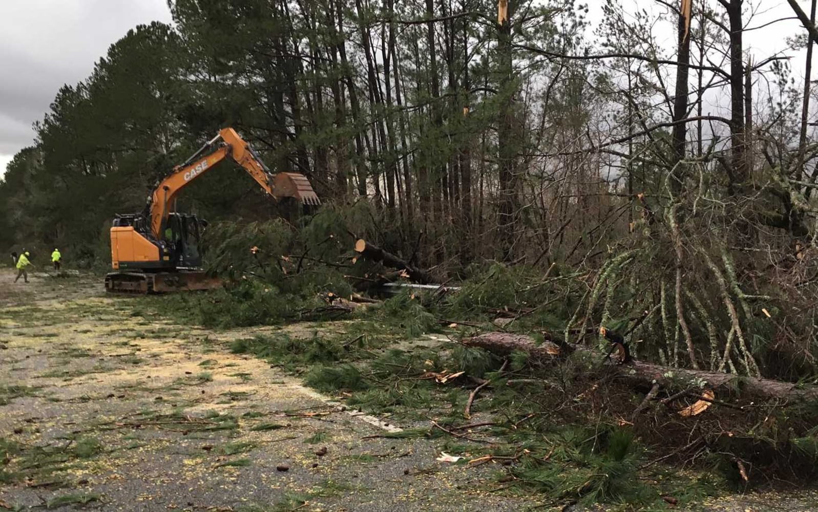 Deadly storm has Georgia officials awaiting daybreak to assess damage