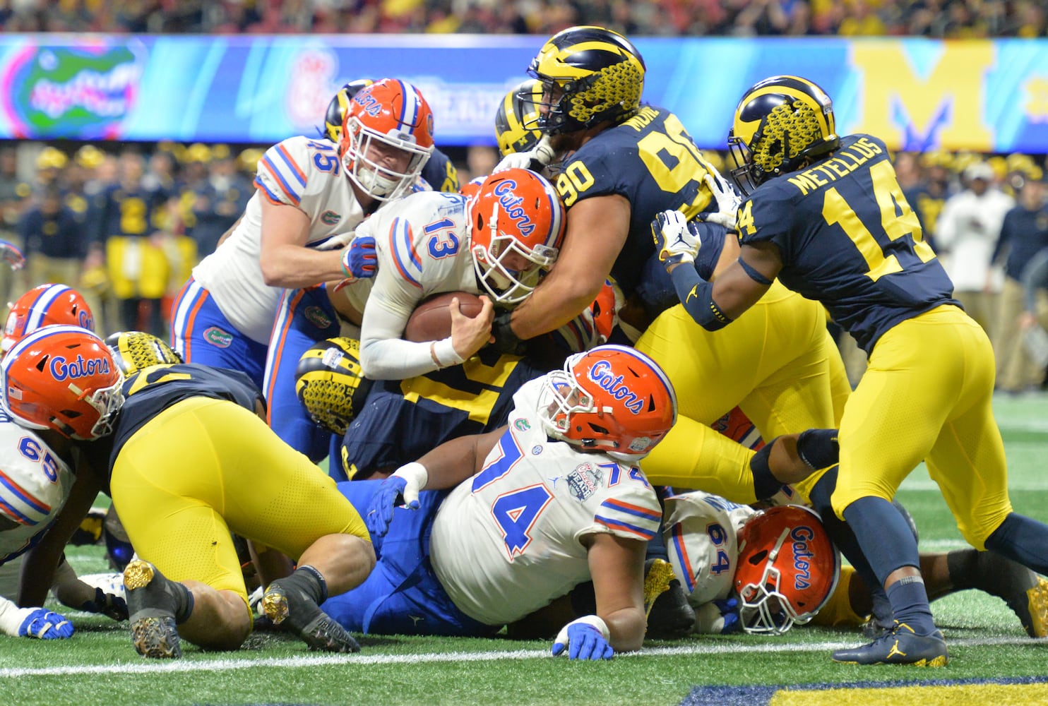 Photos: Florida beats Michigan in Chick-fil-A Peach Bowl