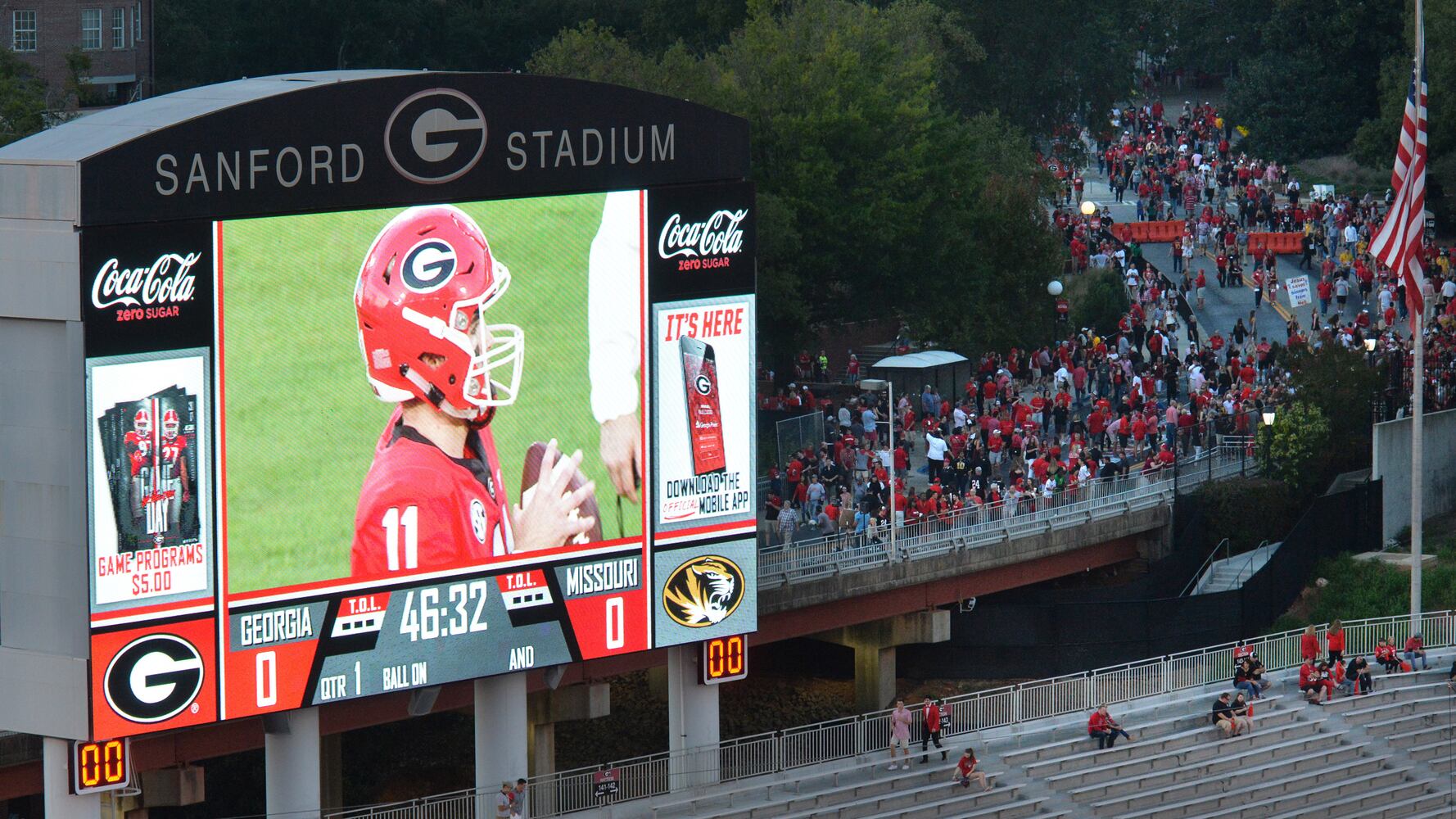 Oct. 14, 2017: Missouri @ Georgia