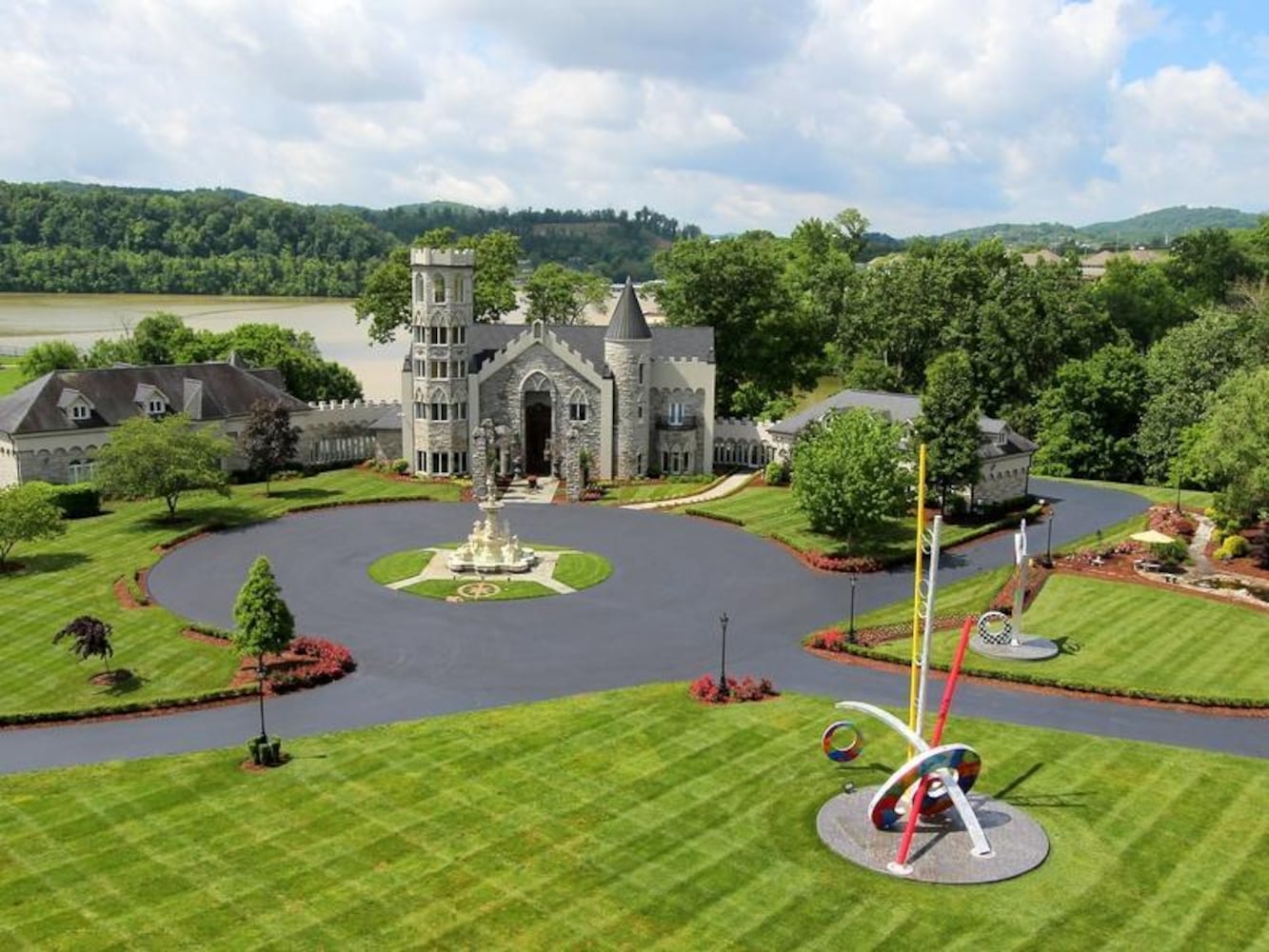 Home includes 14-car garage, model of Bristol Motor Speedway