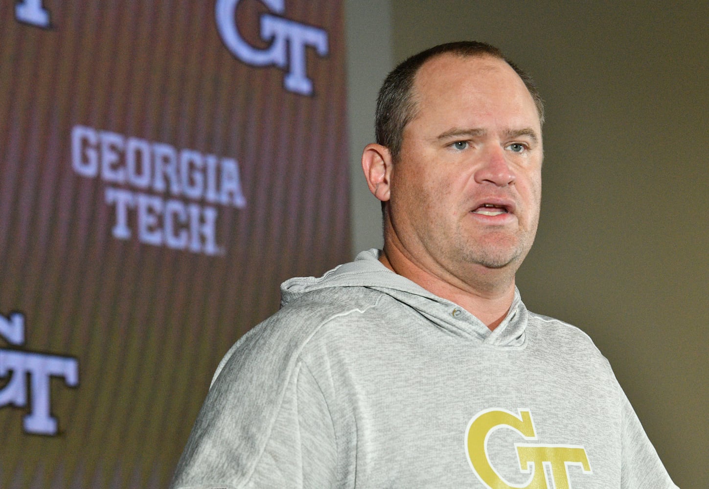 Georgia Tech football press conference