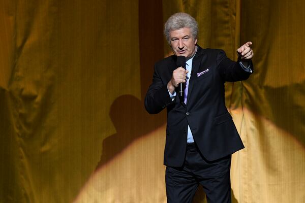 TONY BENNETT CELEBRATES 90: THE BEST IS YET TO COME -- Concert -- Pictured: Alec Baldwin -- (Photo by: Peter Kramer/NBC)