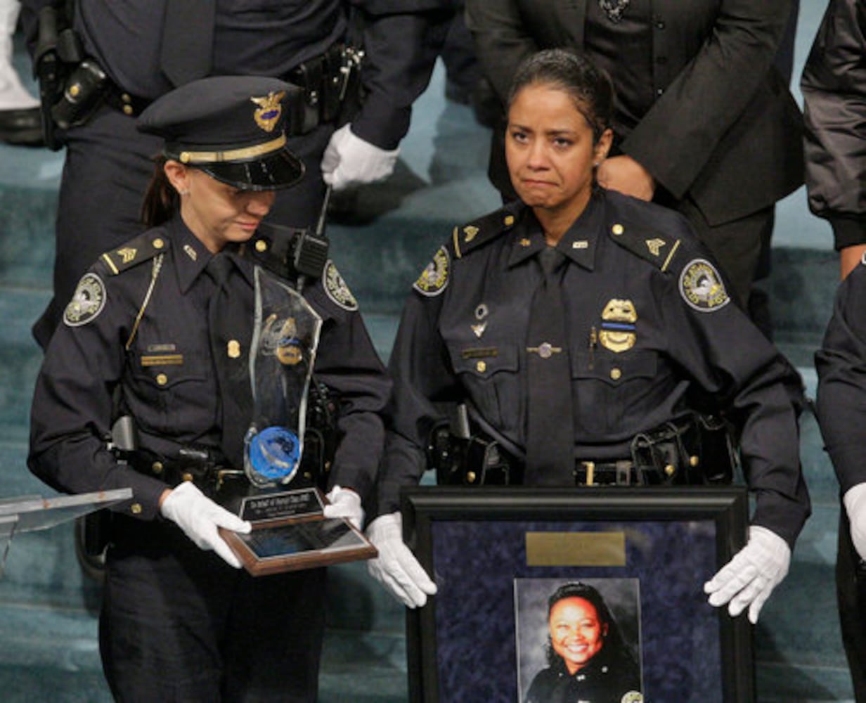 Funeral for Atlanta Police Officer Gail Thomas