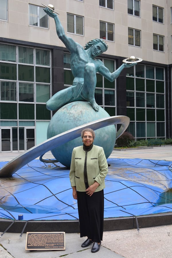 Ambassador Ruth A. Davis, an Atlanta native and a Spelman graduate, had a 40-year career n the Foreign Service. She is seen here at the U.S. State Department in Washington, D.C., in a photo from 2016. Photo: AFSA / Allan Saunders