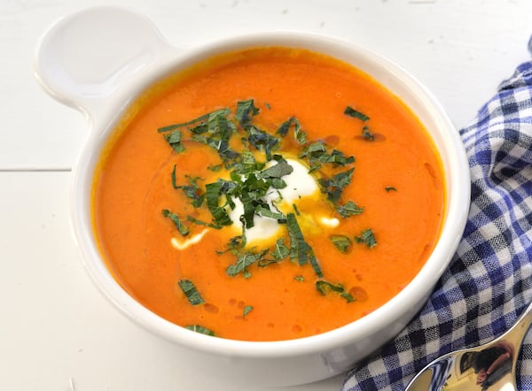 Carrot Soup with Mint 
Chris Hunt for The Atlanta Journal-Constitution