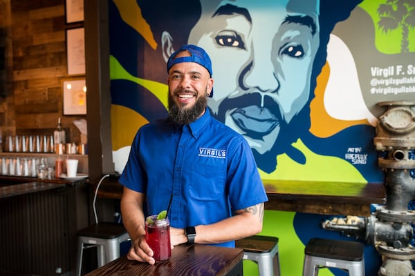 Virgil’s Gullah Kitchen and Bar owner and chef Gee Smalls. Photo credit - Mia Yakel.