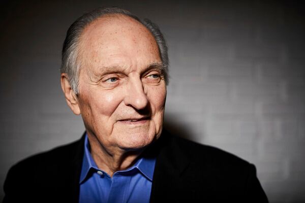 In this Oct. 25, 2018, photo, Alan Alda poses for a portrait in New York. When Alda receives his lifetime achievement award from the Screen Actors Guild on Sunday, Jan. 27, 2019, it will celebrate a career lasting nearly seven decades. (Photo by Matt Licari/Invision)