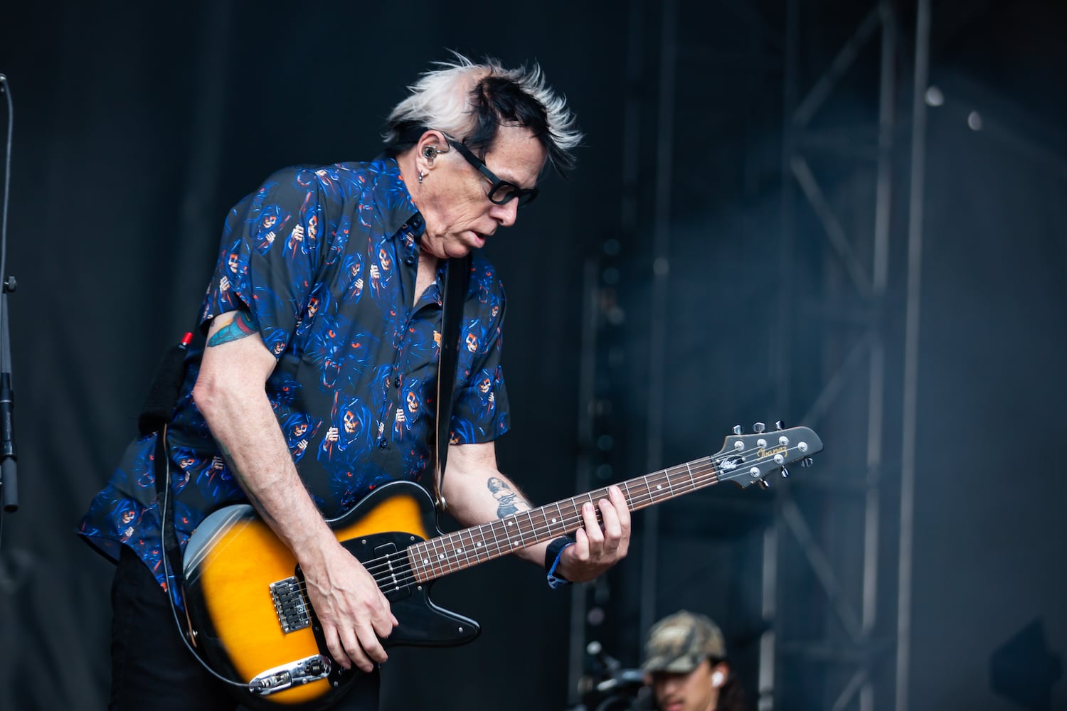 Atlanta, Ga: The Offspring brough all the hits to a sing-along crowd at the Piedmot stage. Photo taken Saturday May 4, 2024 at Central Park, Old 4th Ward. (RYAN FLEISHER FOR THE ATLANTA JOURNAL-CONSTITUTION)