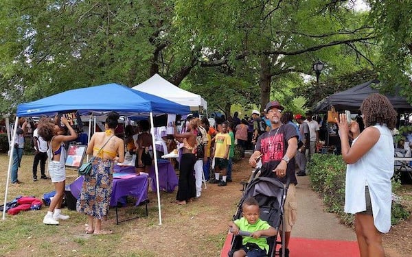 Atlantans came out to last year's Juneteenth.