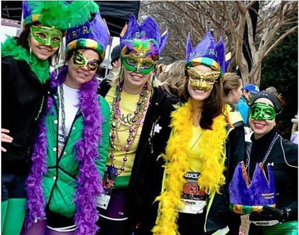 Sign up for the Marietta Mardi Gras 5k!