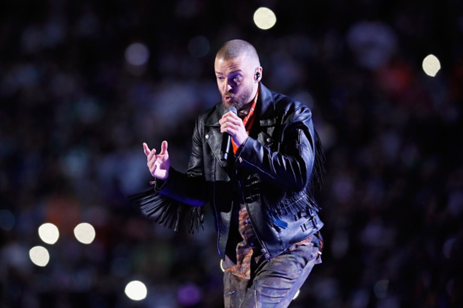 Photos: Justin Timberlake performs at Super Bowl 2018 Halftime