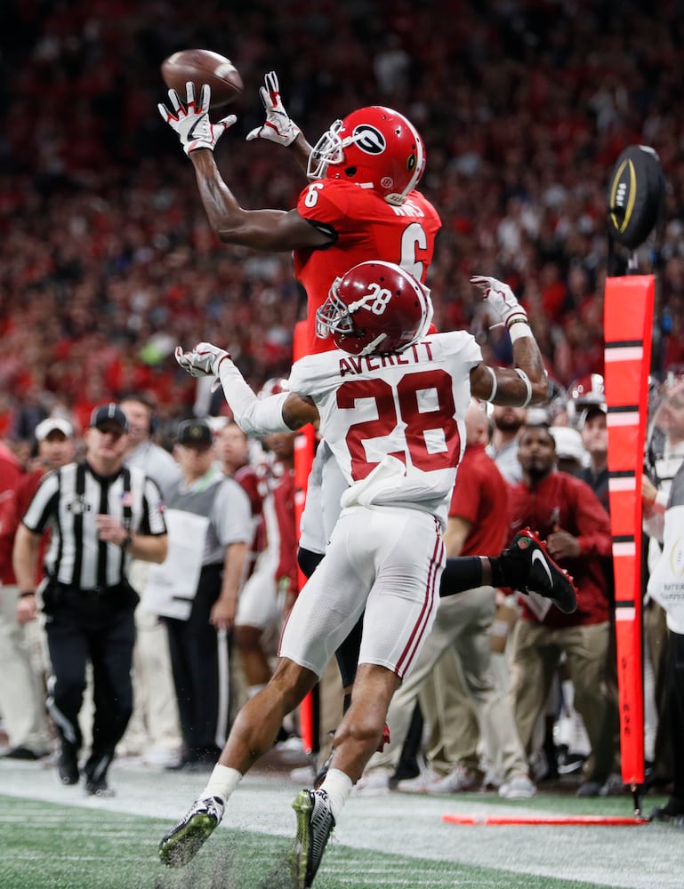 Photos: Bulldogs battle Alabama for national title