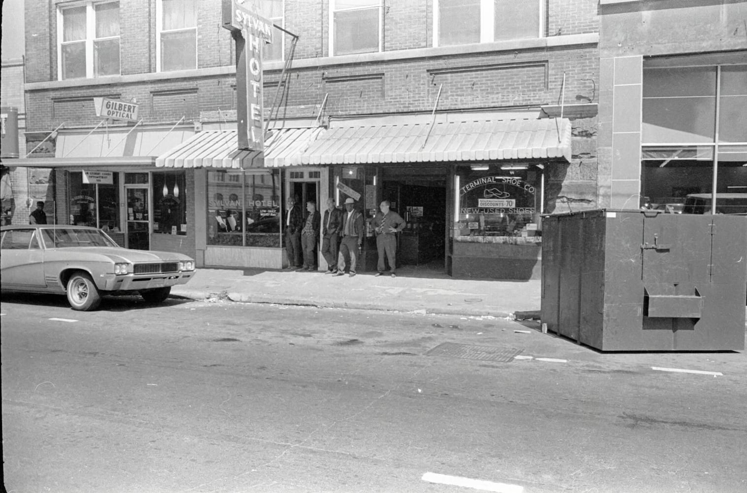 Hotel Row and Mitchell Street through the years