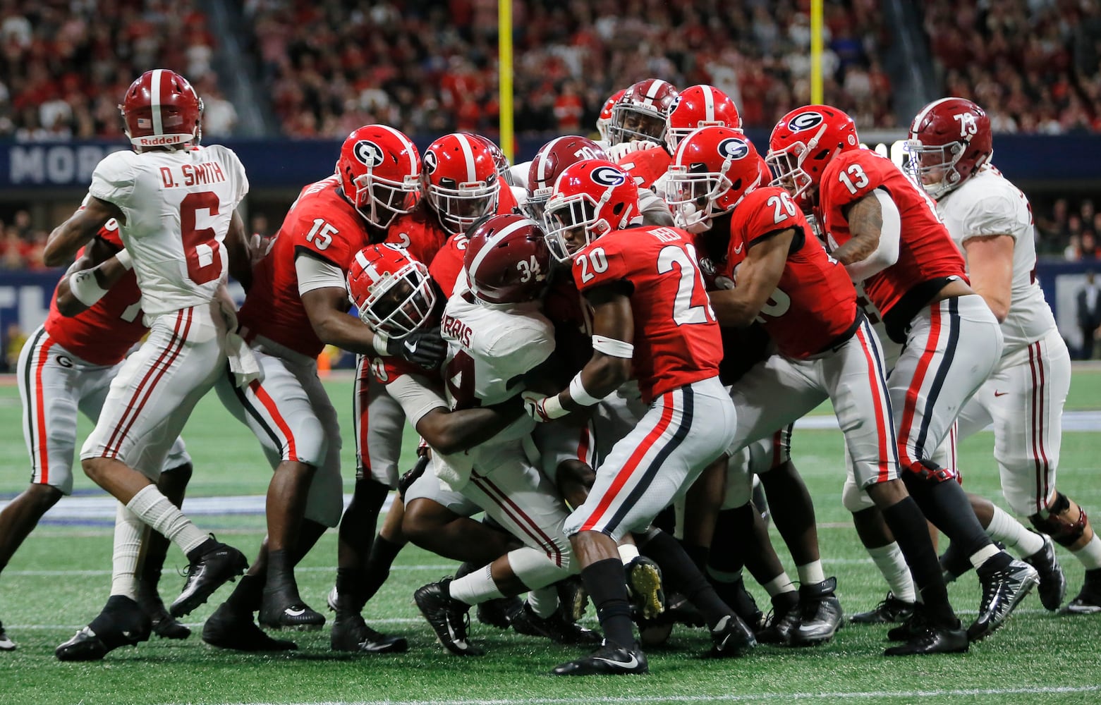 Photos: Bulldogs fall to Alabama in SEC Championship game