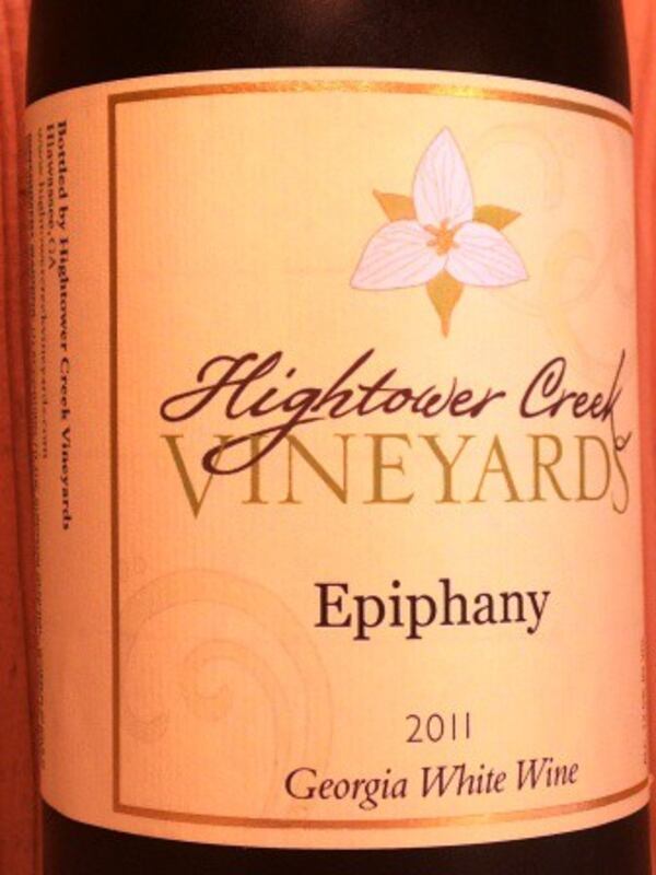 2011 Hightower Creek Vineyards, Epiphany, Upper Hiwassee Highlands, Ga.