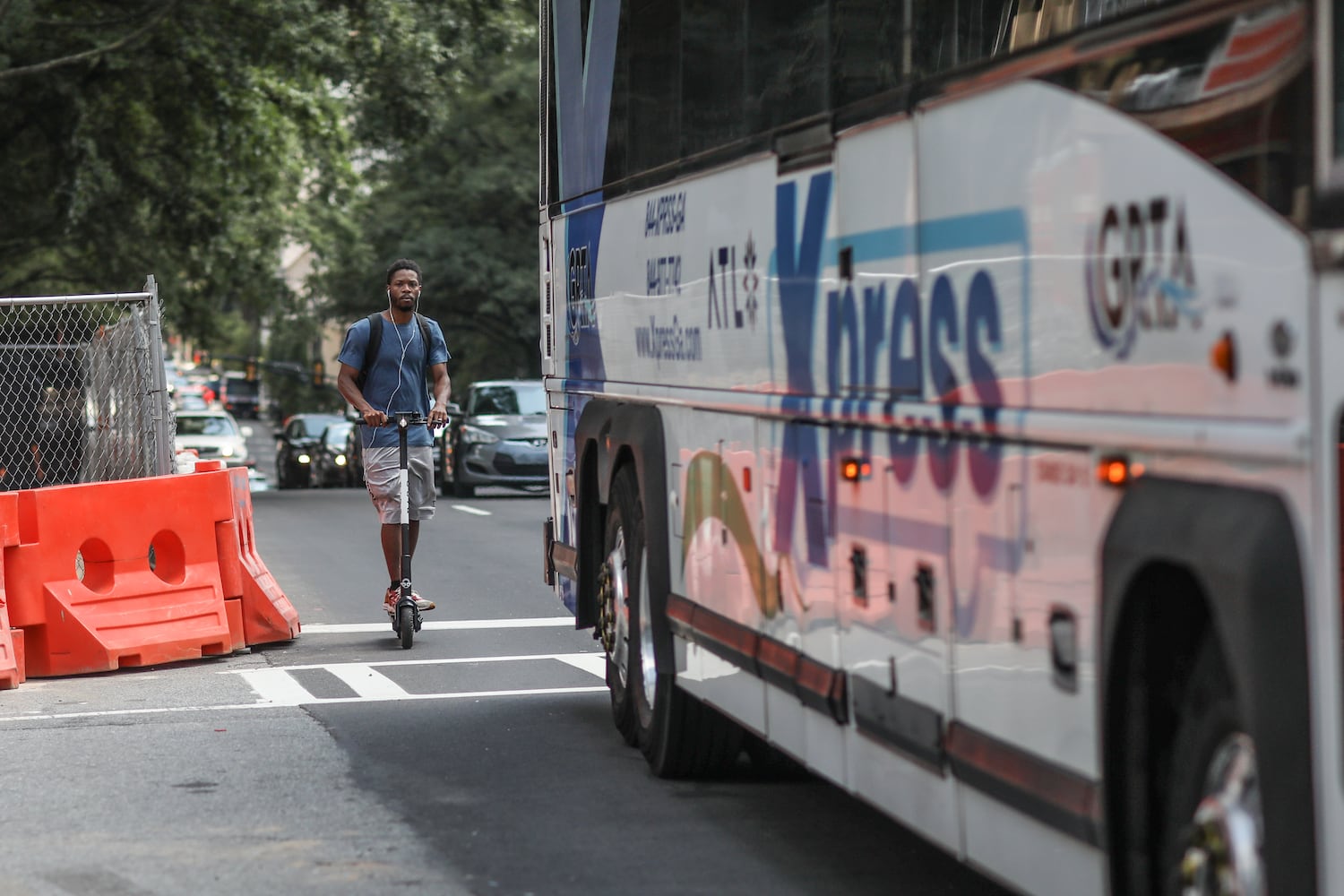 Photos: Atlanta scooter riders rally for safer streets