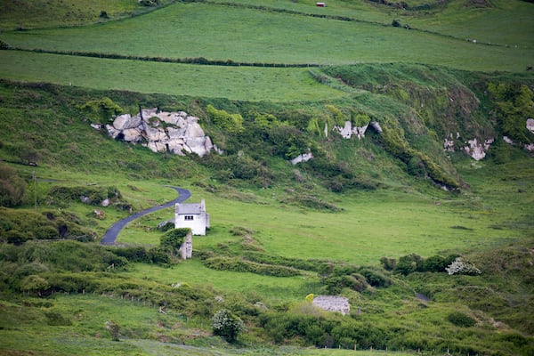 The coastline near White Park Bay in Portballintrae, Northern Ireland. In Northern Ireland, my family will be able to finally breathe, thrive and focus on building something meaningful — instead of just surviving, Todd Copilevitz writes. (Joyce Ferder for the AJC)