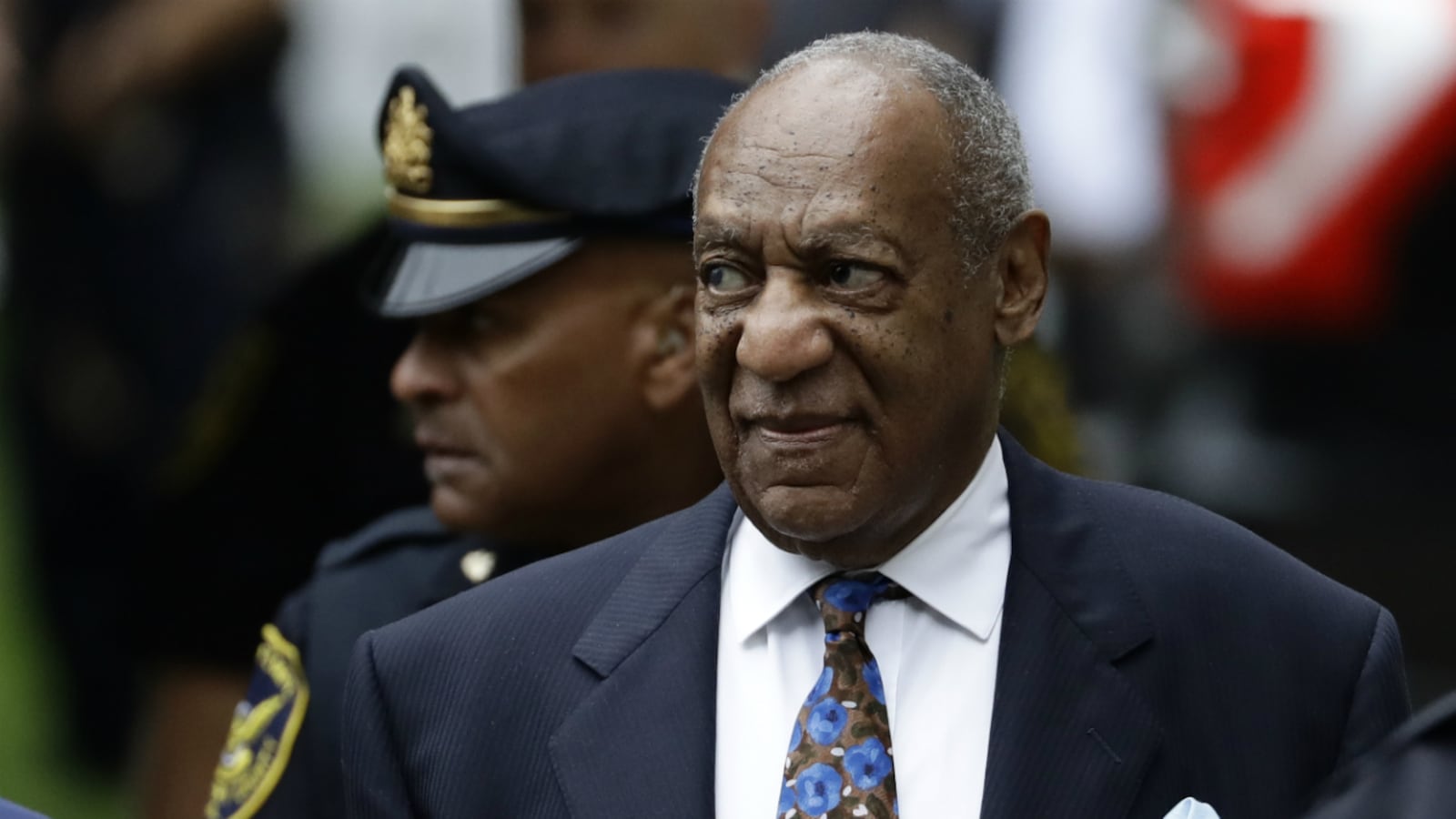 Bill Cosby arrives for his sentencing hearing at the Montgomery County Courthouse, Monday, Sept. 24, 2018, in Norristown, Pa.