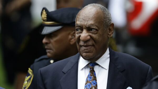 Bill Cosby arrives for his sentencing hearing at the Montgomery County Courthouse, Monday, Sept. 24, 2018, in Norristown, Pa.