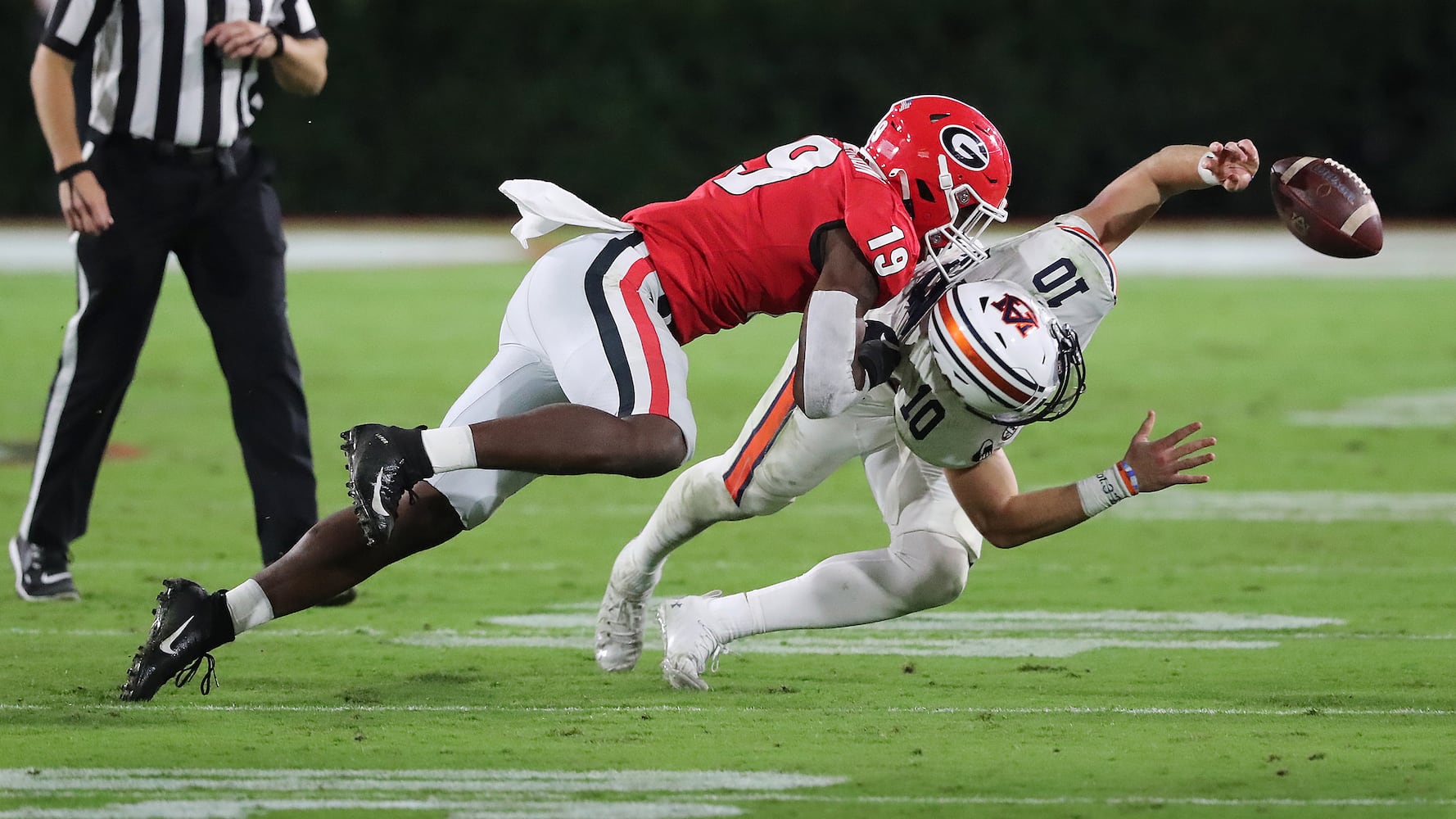 Georgia vs. Auburn - Oct. 3, 2020