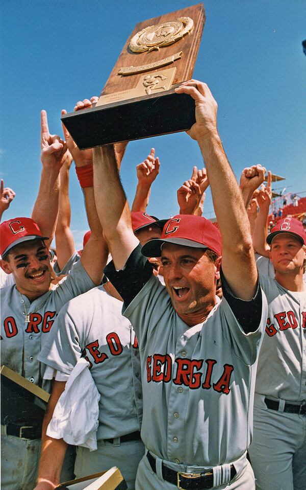 Steve Webber, who led the Bulldogs to the 1990 national championship in baseball, died Saturday afternoon at his home in Atlanta after a lengthy illness. He was 74.