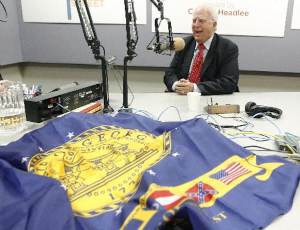 Roy Barnes was a Democratic legislator for nearly 25 years before serving as governor from 1999 to 2003. Many political observers believe his efforts to change the state flag to minimize Confederate imagery cost him reelection; he was awarded a Profile in Courage Award at the John F. Kennedy Presidential Library & Museum in 2003. File photo Tami Chappell / Special to the AJC