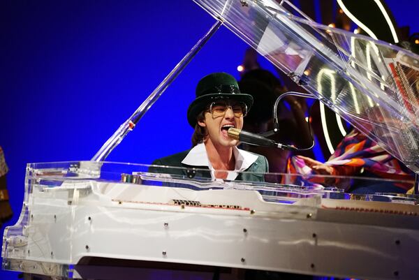 Still of Hudson Thames as Elton John from BET's "American Soul" episode 204. (Photo: Annette Brown/BET)