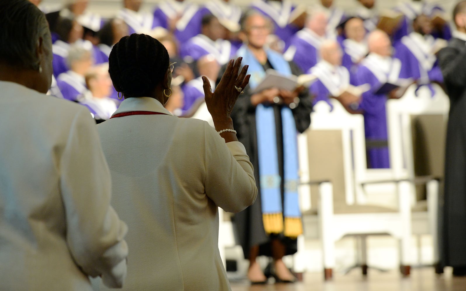 Friendship Baptist Church holds first service in new space