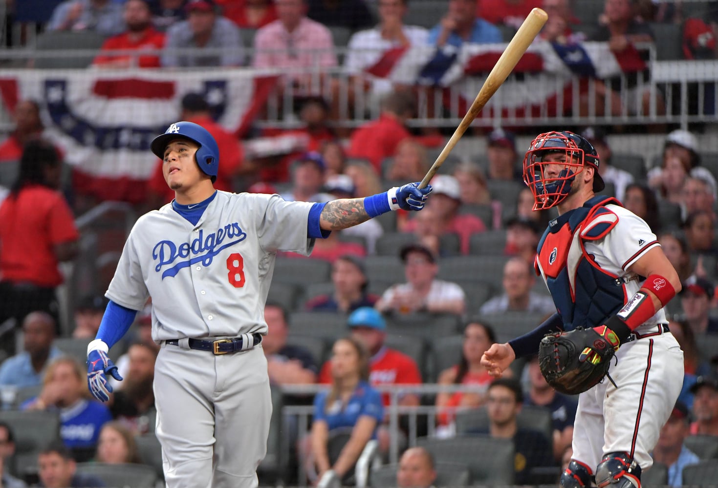 Photos: Braves, Dodgers meet in Game 4 of National League Division Series