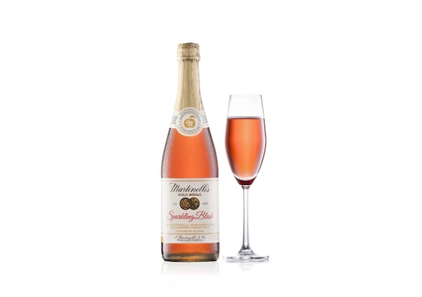 Martinelli’s Sparkling Blush is a great non-alcoholic option to celebrate graduation. CONTRIBUTED BY MARTINELLI’S