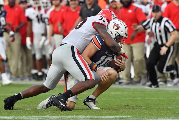 Georgia football-Auburn-defense