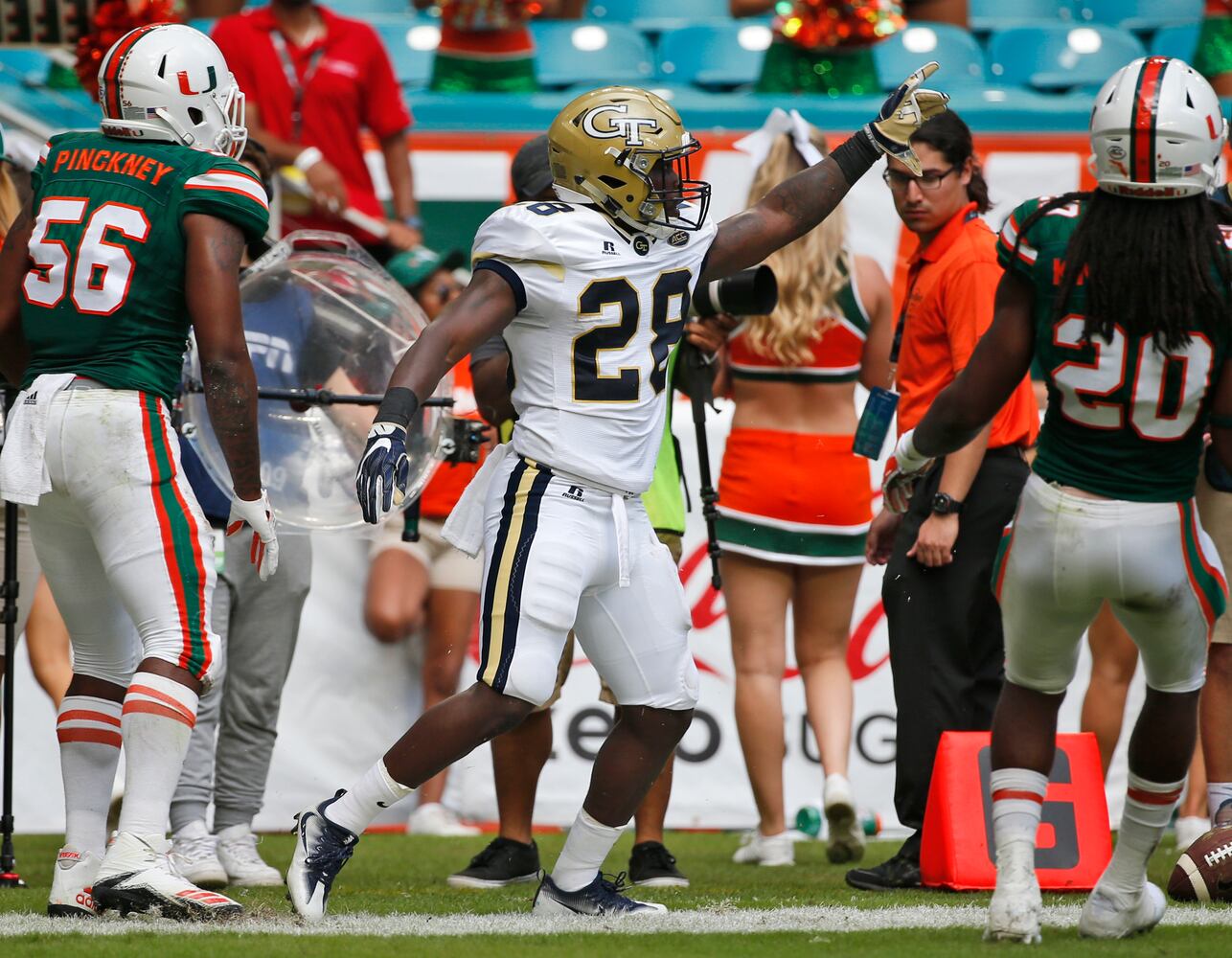 Photos: Georgia Tech vs. Miami