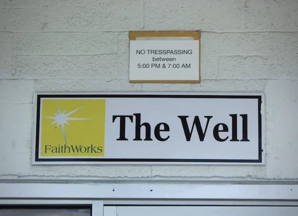 The Well, a day shelter that provides for people experiencing homelessness, is temporarily closed. Staff have painted and installed new safety measures while it’s been closed. (Courtesy of Kailey Cota)