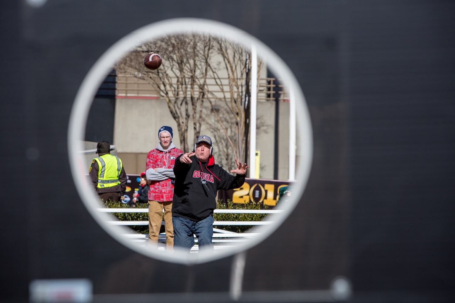 Photos: The scene as Georgia, Alabama prepare for national title game