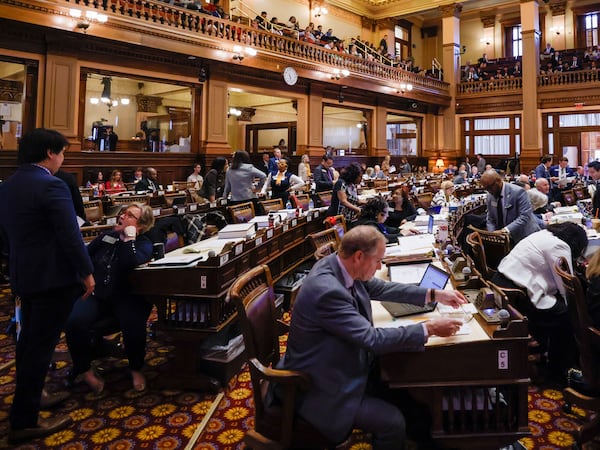 It's the final day of the Georgia legislative session.