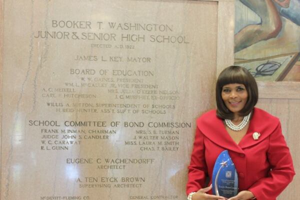 Atlanta Public Schools social worker Terriyln Rivers-Cannon is the 2019 National School Social Worker of the Year.